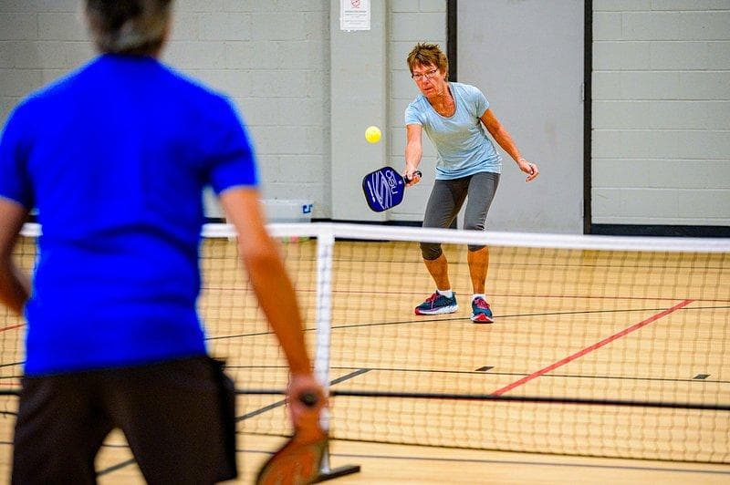 Pickleball play in Houston, TX
